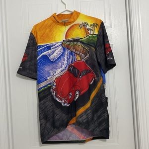 SUGO Cycling Jersey For Men Please refer to measurements Below ( 90 A )